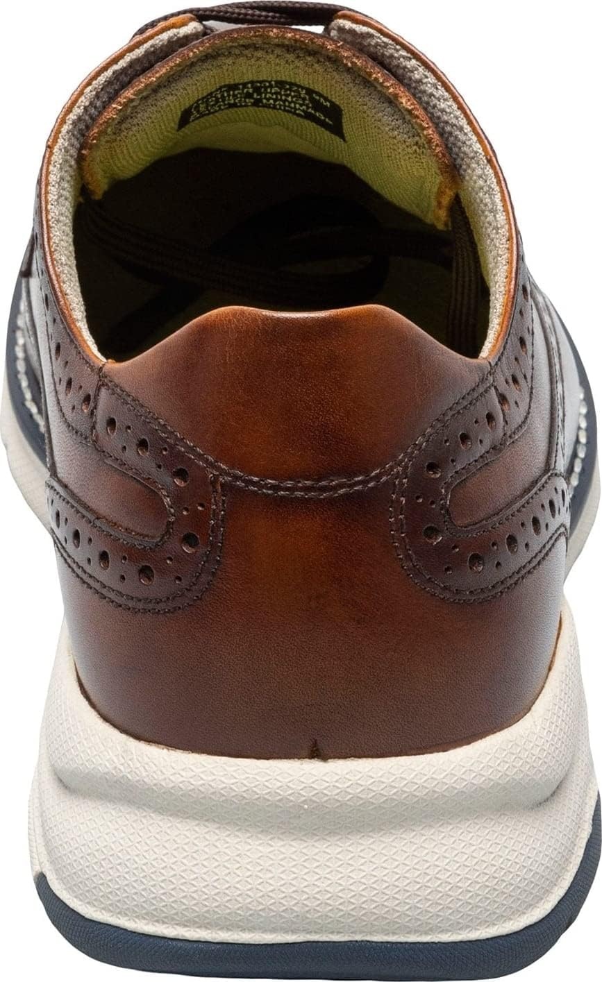 image:imageFlorsheim Mens Frenzi Wingtip OxfordCognac SmoothWhite Sole