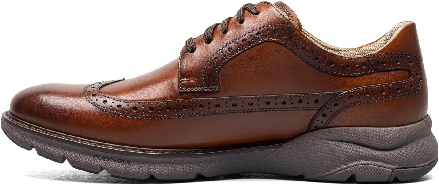 image:imageFlorsheim Mens Frenzi Wingtip OxfordCognacbrown