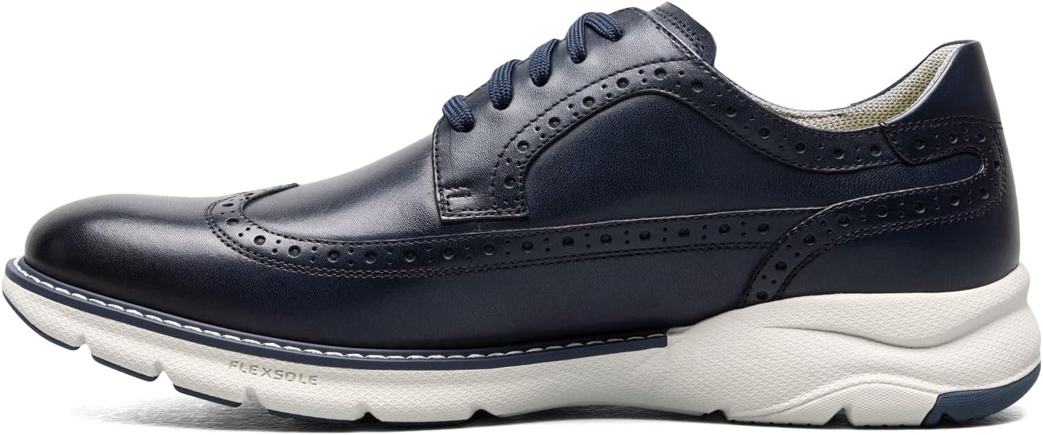 image:imageFlorsheim Mens Frenzi Wingtip OxfordNavy