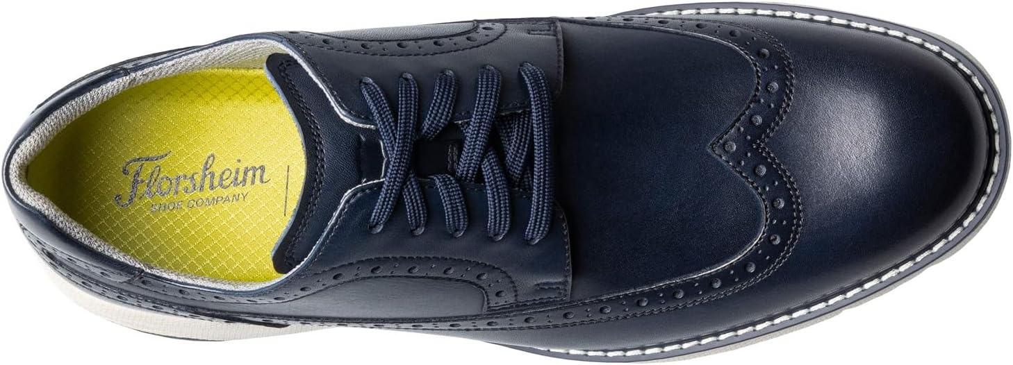 image:imageFlorsheim Mens Frenzi Wingtip OxfordNavy
