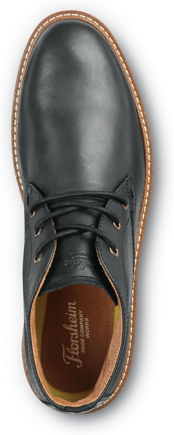 image:imageFlorsheim Mens Vibe Work MaxTRAX Steel Toe SRO ChukkaBlack