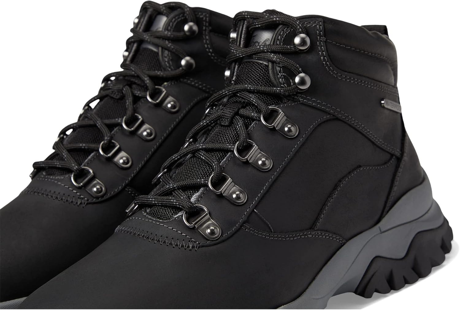 image:imageFlorsheim Mens Xplor Plain Toe Alpine BootBlack Crazy Horse