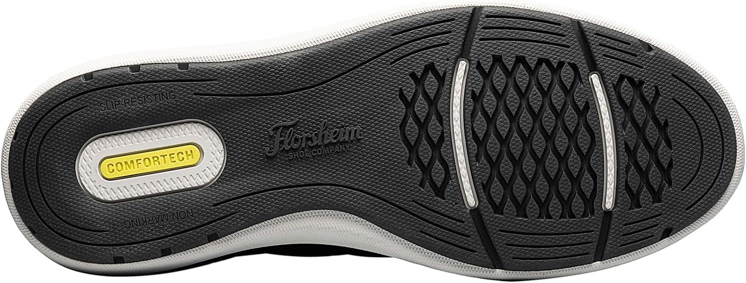 image:imageFlorsheim Venture Knit Plain Toe Lace Sneaker Mens OxfordGrey