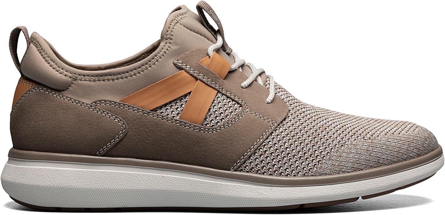 image:imageFlorsheim Venture Knit Plain Toe Lace Sneaker Mens OxfordMushroom