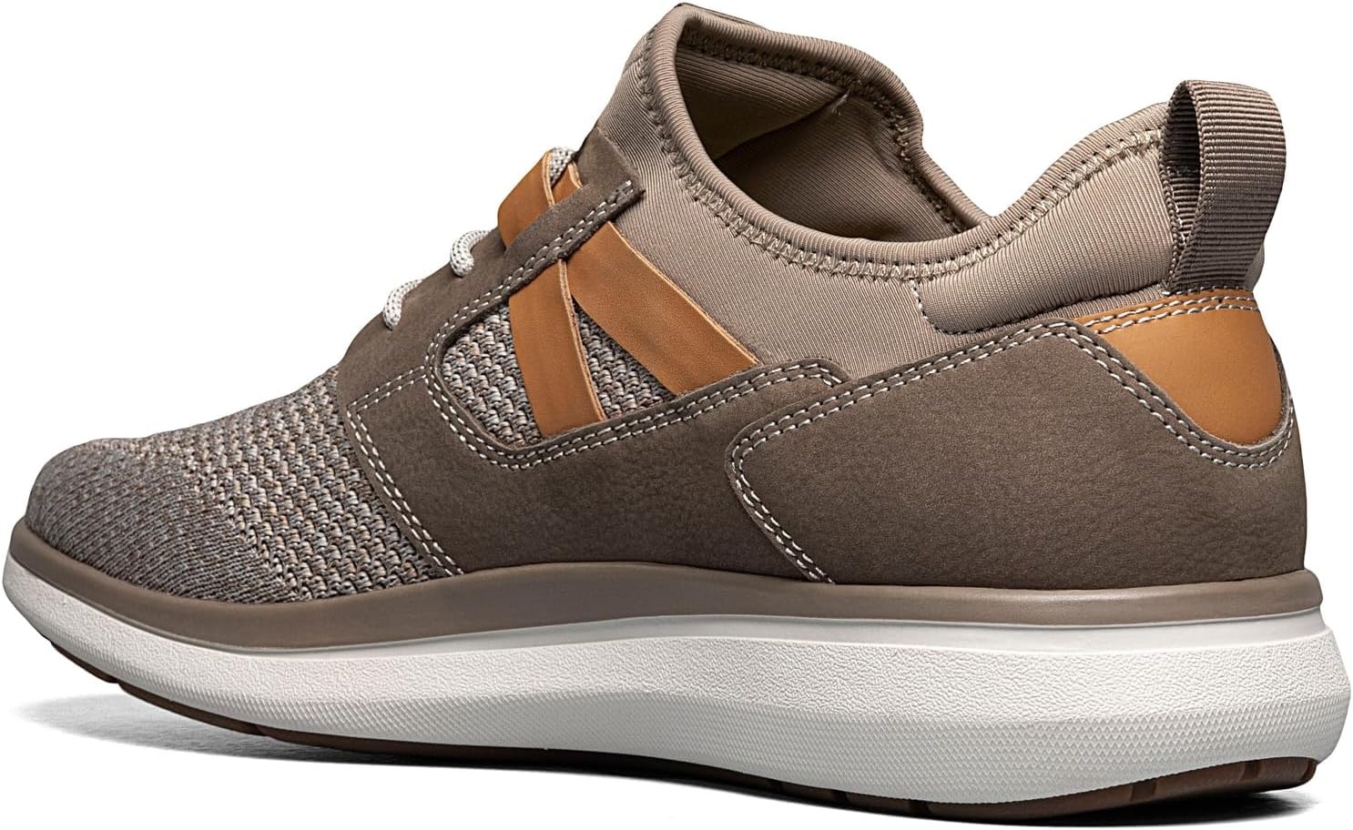 image:imageFlorsheim Venture Knit Plain Toe Lace Sneaker Mens OxfordMushroom