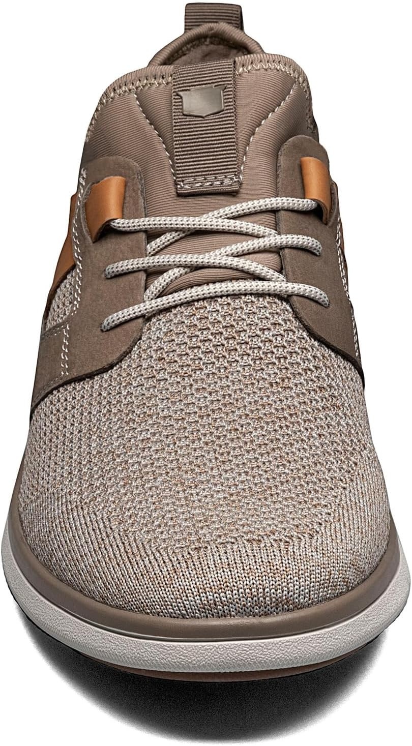 image:imageFlorsheim Venture Knit Plain Toe Lace Sneaker Mens OxfordMushroom