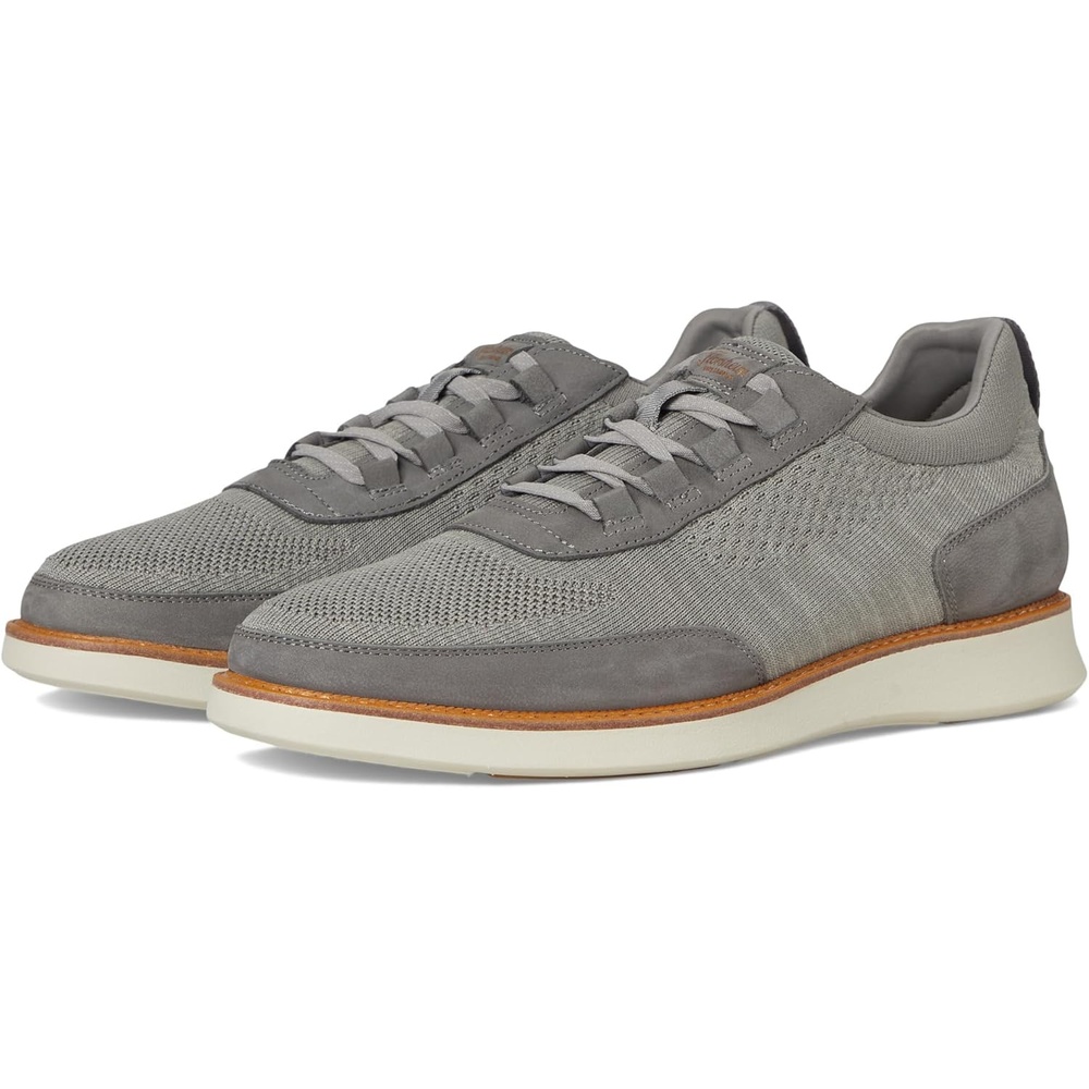 image:imageFlorsheim Launch Knit Elastic LaceUp SlipOn Mens Slip OnGrey
