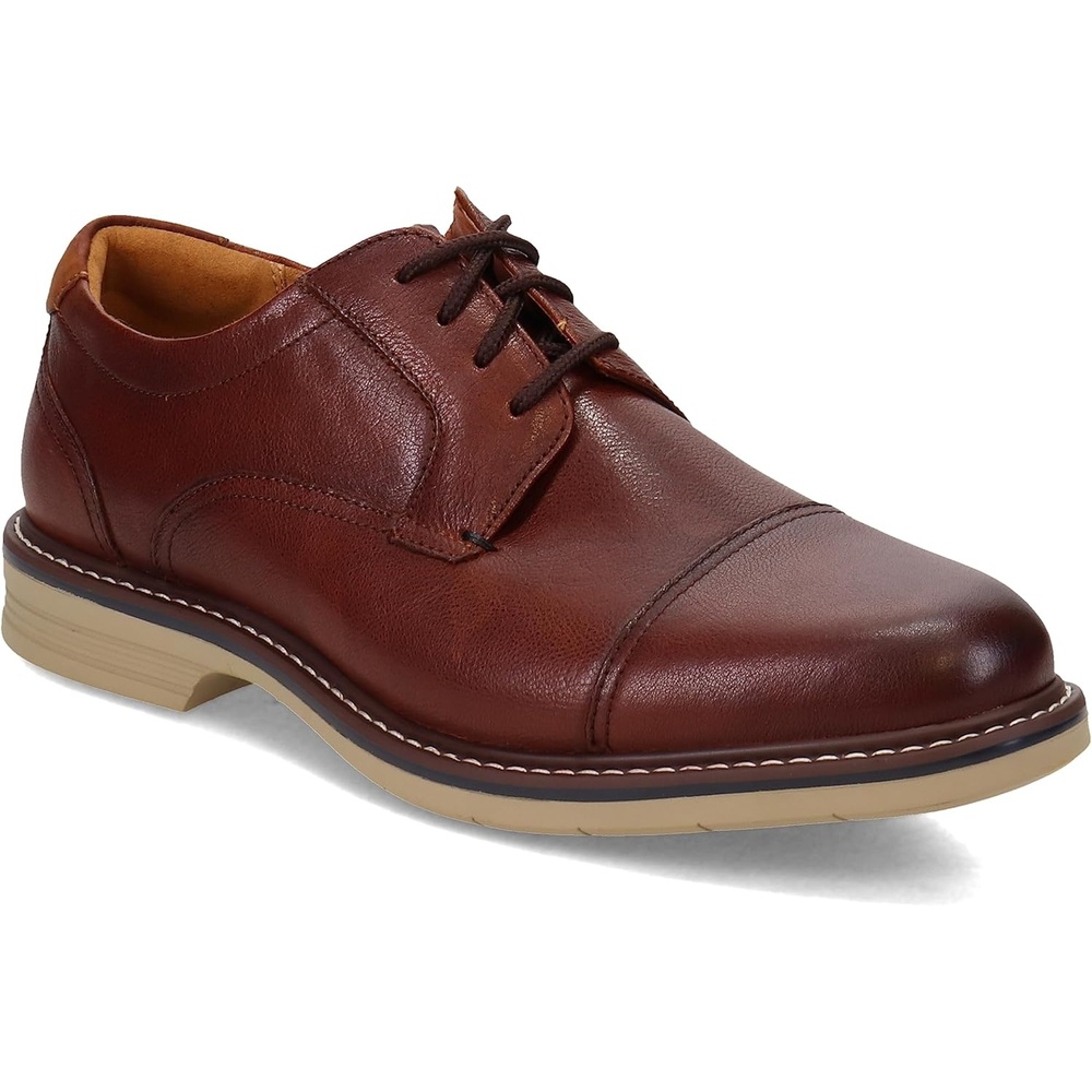 image:imageFlorsheim Norwalk Cap Toe Oxford Mens OxfordCognac Milled Leather