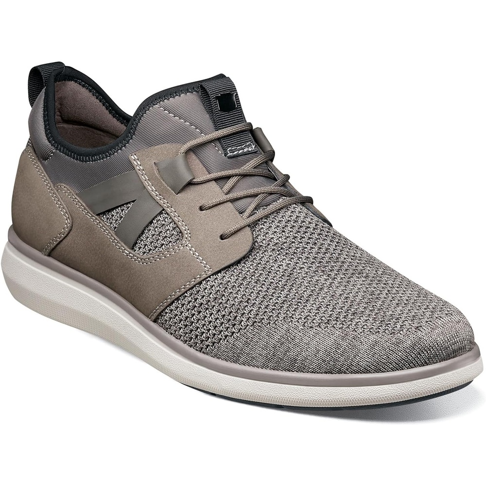 image:imageFlorsheim Venture Knit Plain Toe Lace Sneaker Mens OxfordGrey