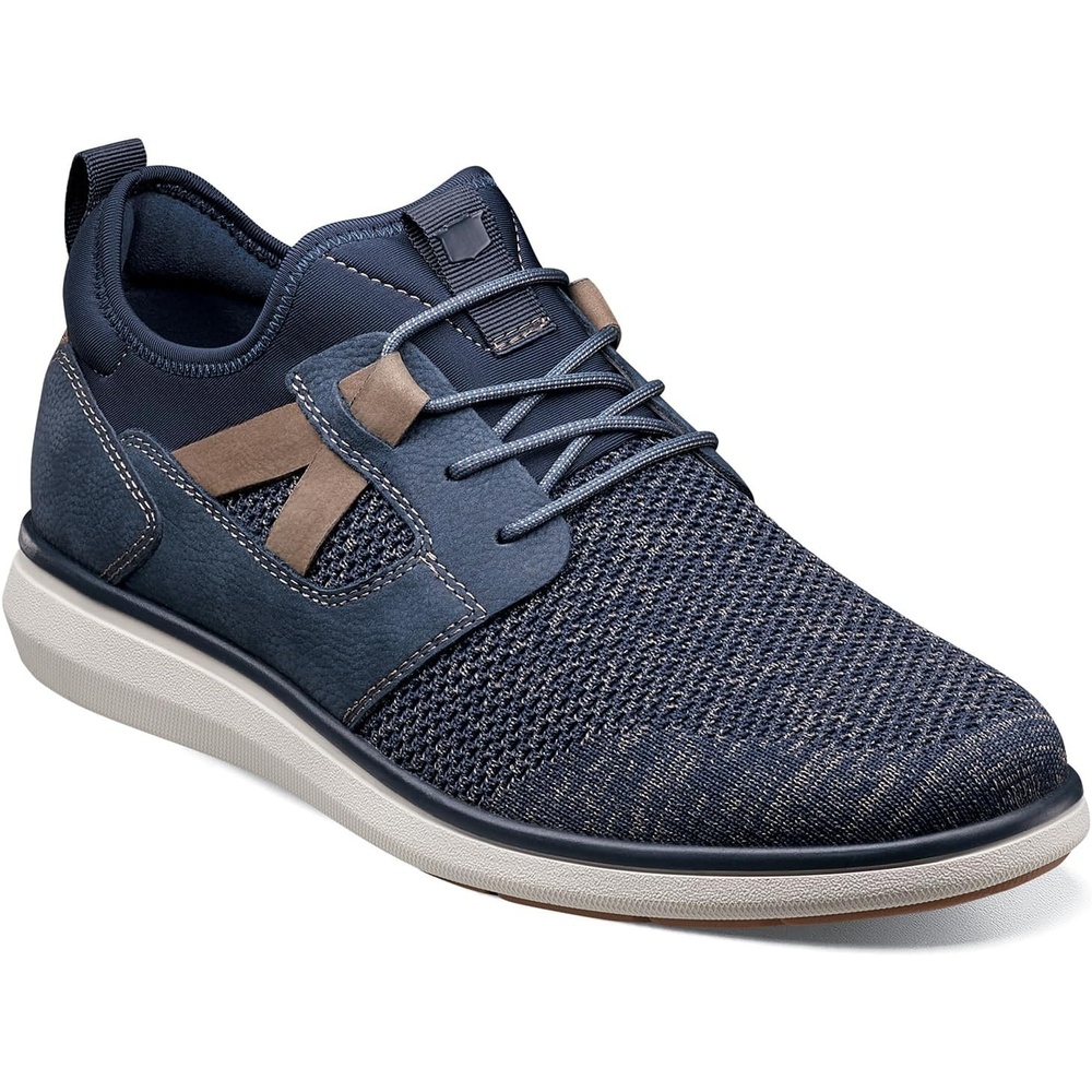 image:imageFlorsheim Venture Knit Plain Toe Lace Sneaker Mens OxfordNavy