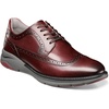 Burgundy-charcoal